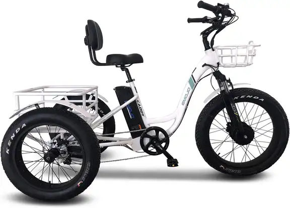Emojo Electric Tricycle/Fat Tire Caddy Pro Trike