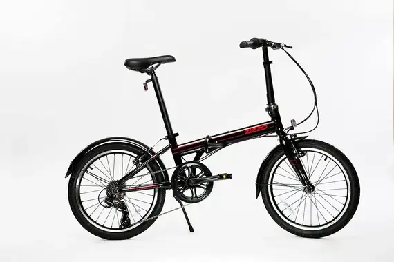 zizzo via 20in folding-bike-lightweight-aluminum frame genuine shimano 7 speed 26lb